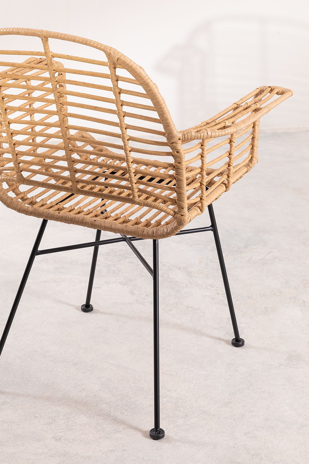 Sedia da giardino in rattan sintetico Mimbar Style - SKLUM