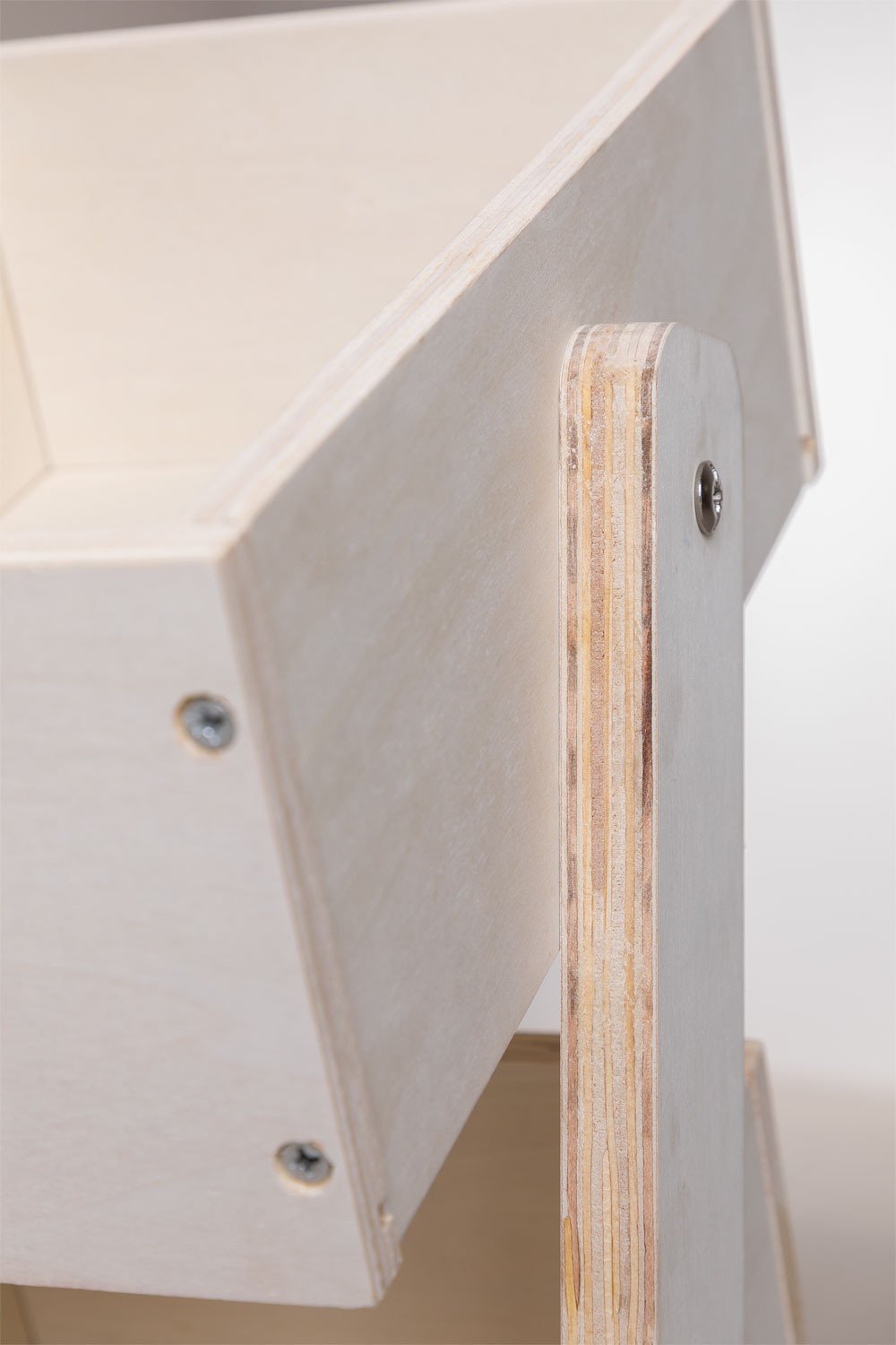 Mobile organizzatore di giocattoli in legno di pino Yerai Kids, immagine della galleria 4