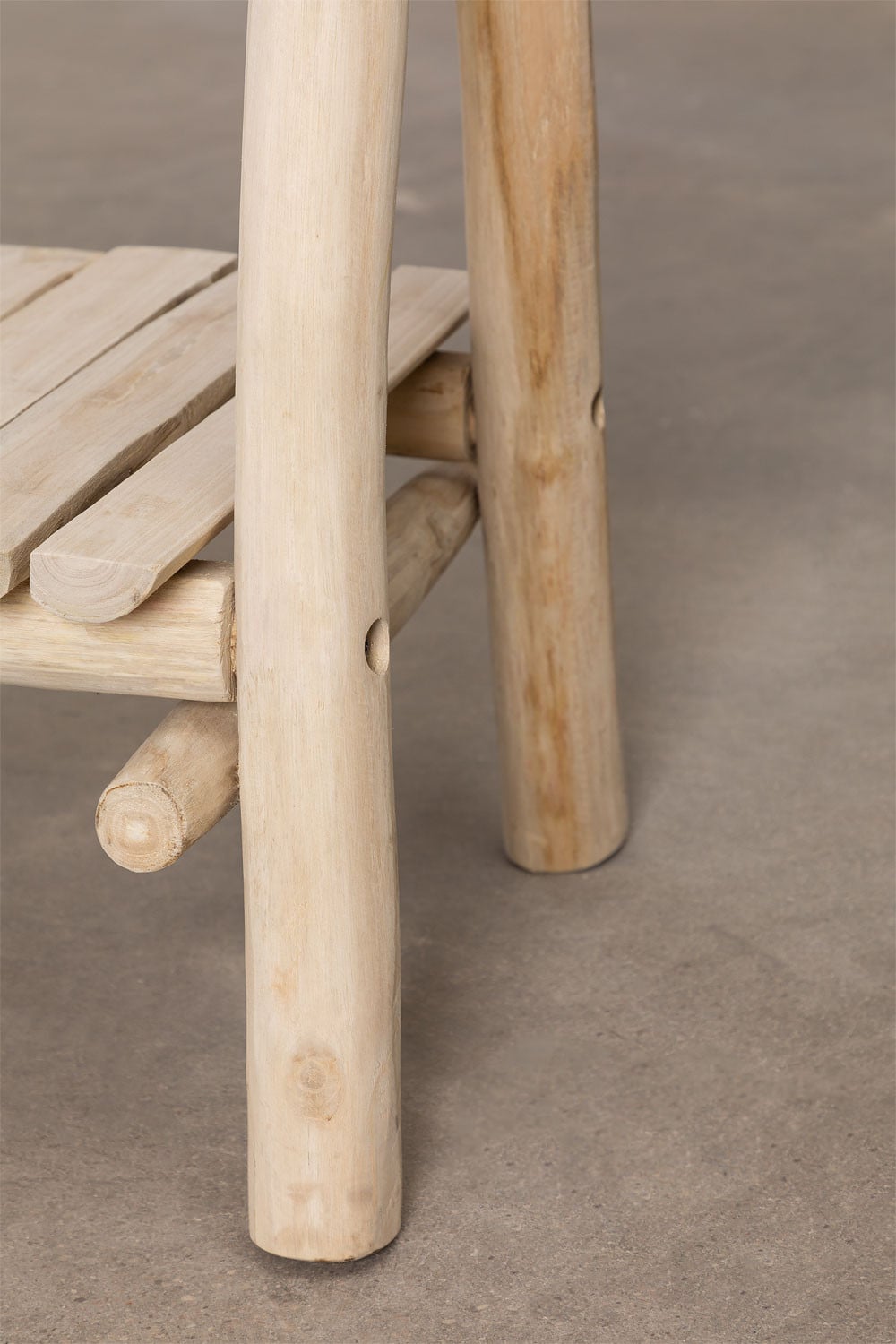 Appendiabiti in Legno di Teak Naturale LIPALIA