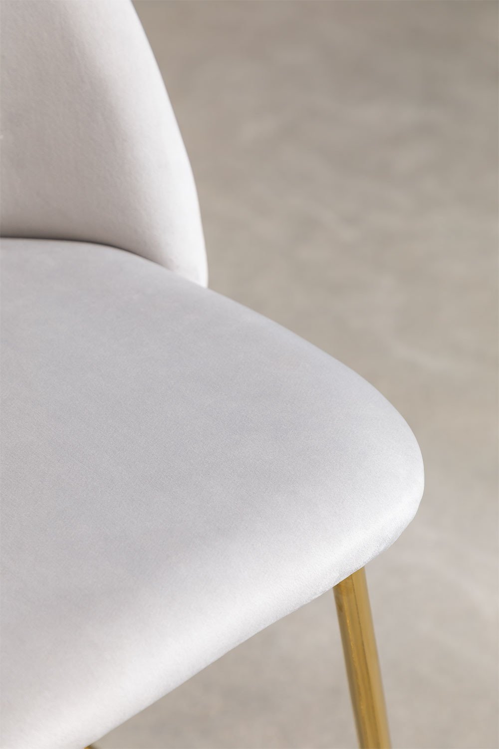 Sgabello alto in velluto Kana Design, immagine della galleria 4