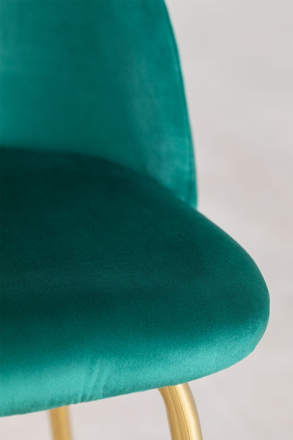 Sgabello alto in velluto Kana Design, immagine della galleria 4