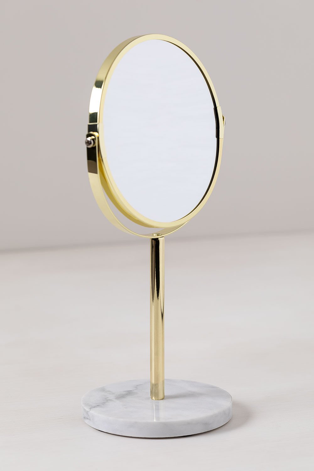 Specchio da tavolo in metallo Almaden, immagine della galleria 1