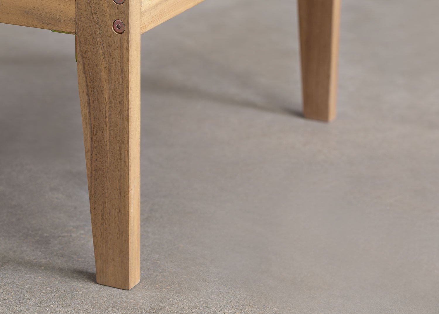 Set da giardino con divano componibile a 2 pezzi e tavolino in legno di acacia Filips, immagine della galleria 6