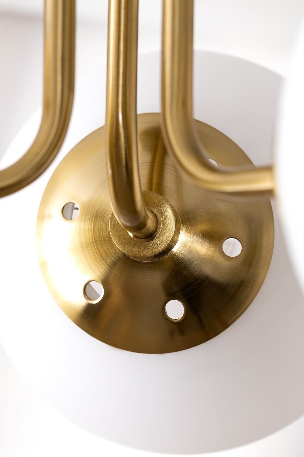 Lampada da Soffitto con 3 Sfere di Vetro Ghirlanda, immagine della galleria 4