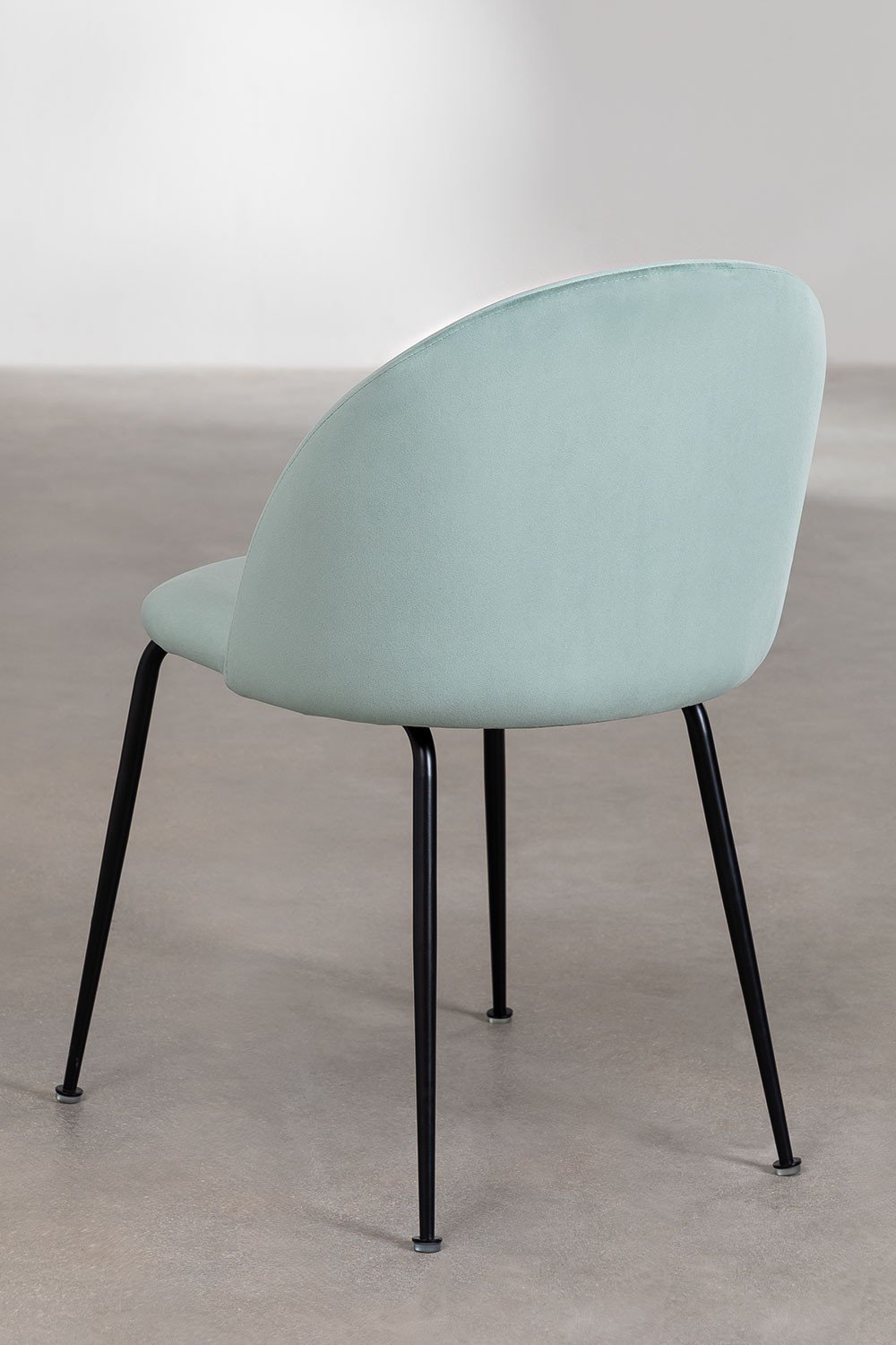 Sedia da pranzo in velluto Kana Design, immagine della galleria 4