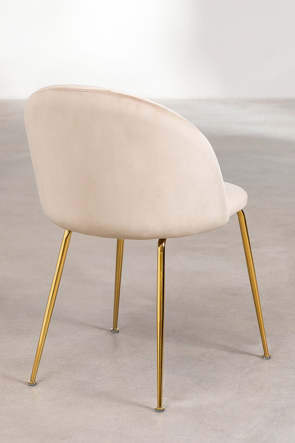 Sedia da pranzo in velluto Kana Design, immagine della galleria 5