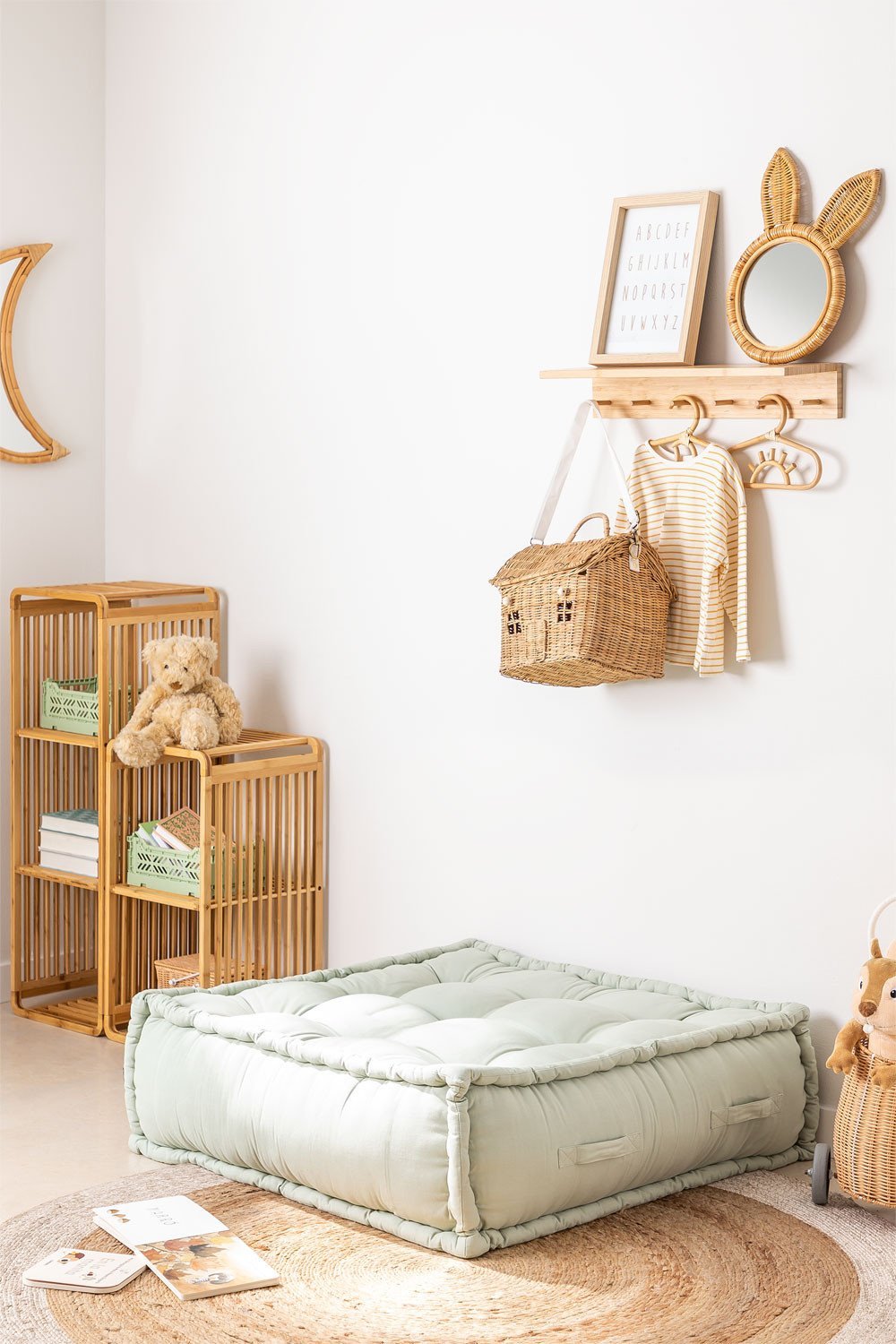 Cuscino per divano modulare in cotone Yebel, immagine della galleria 1