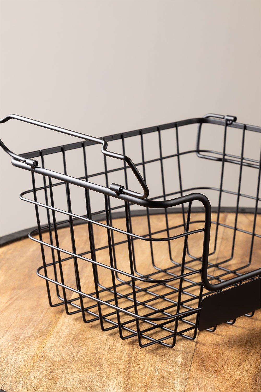 Cesta di stoccaggio in acciaio Zebat, immagine della galleria 3