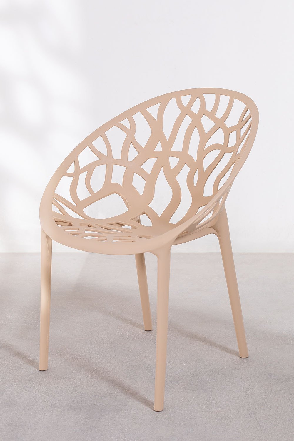 Confezione da 4 sedie da giardino impilabili Ores, immagine della galleria 1