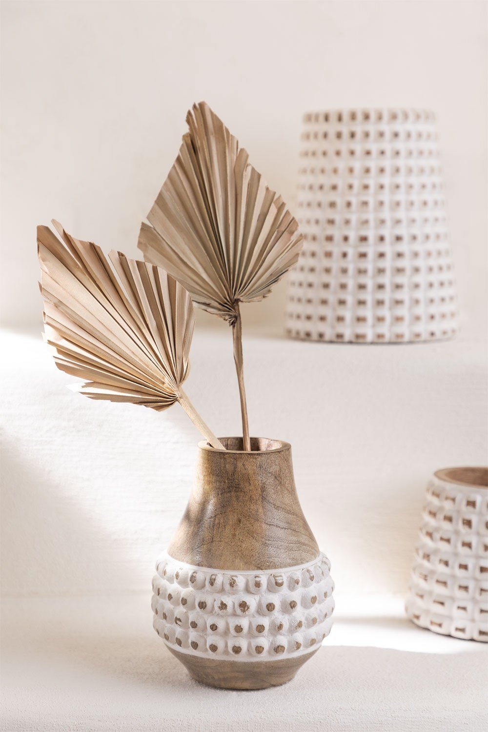 Vaso in legno di mango Biala , immagine della galleria 1