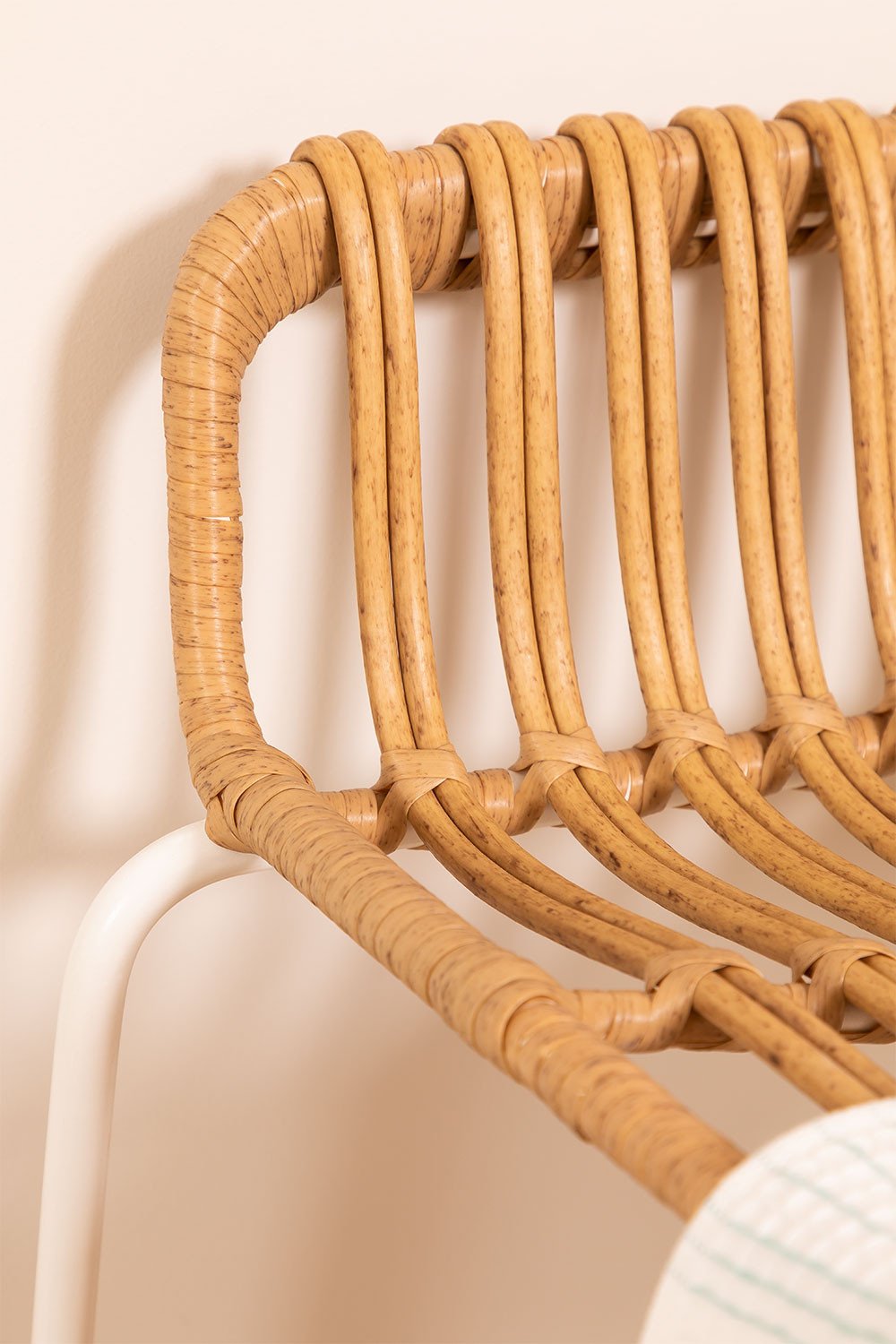 Confezione da 2 sgabelli alti in rattan sintetico Aroa, immagine della galleria 7