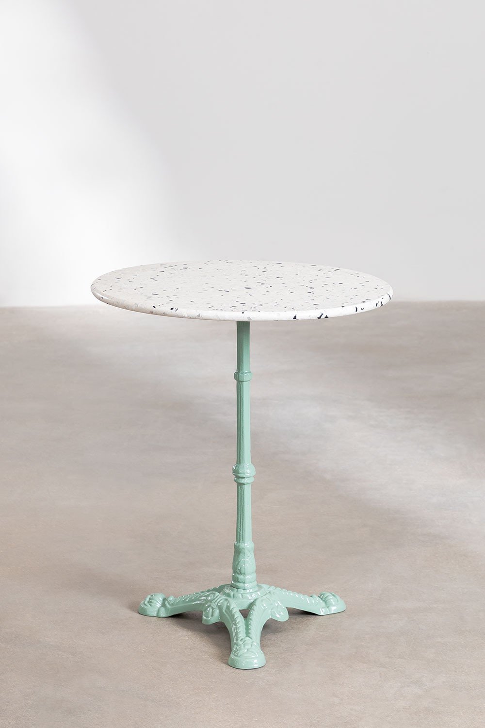 Tavolo Bar Rotondo in Terrazzo (Ø60 cm) Volutto, immagine della galleria 3