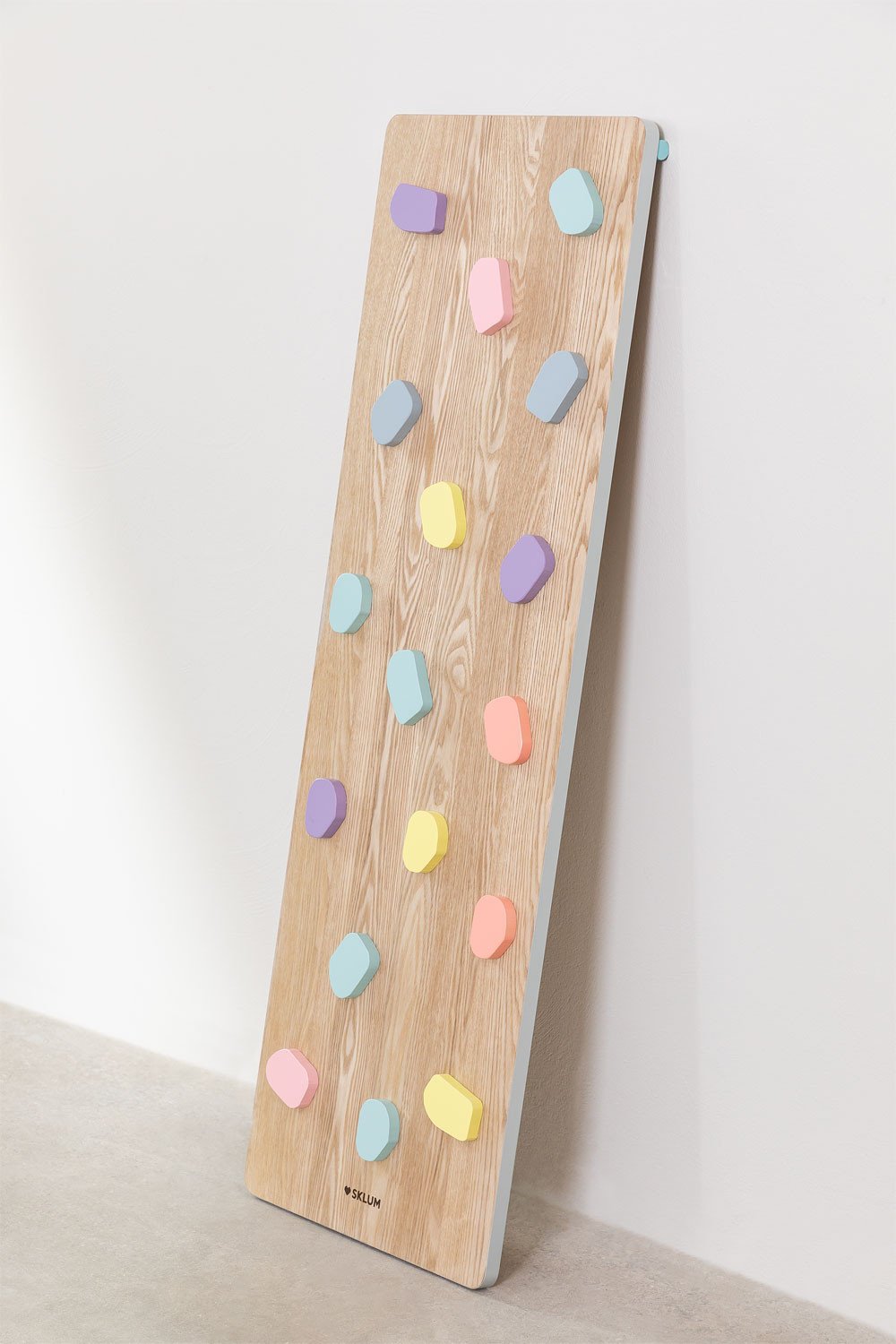Rampa con parete di arrampicata di apprendimento Pyqer Colors Kids, immagine della galleria 2