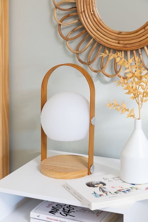 Lampada da tavolo a LED senza fili Alop