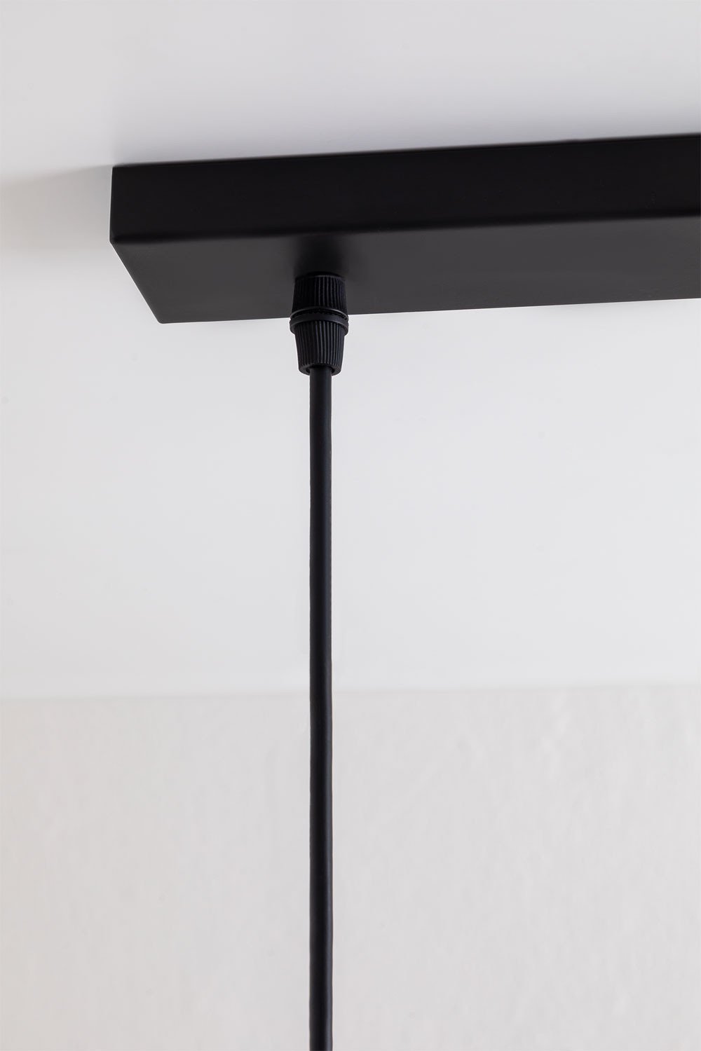 Lampada da soffitto in ferro e vetro andaluso, immagine della galleria 5