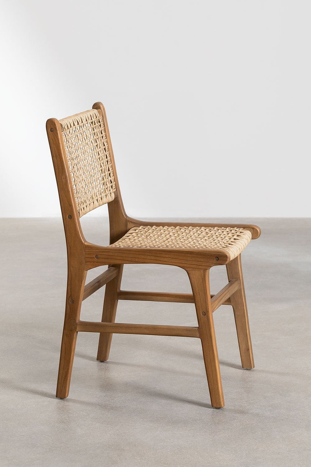 Sedia Da Giardino Pieghevole In Teak Naturale 90x50 Cm, Perfetta Per Balcone E Terrazza - Comoda, Resistente E Facile Da Riporre