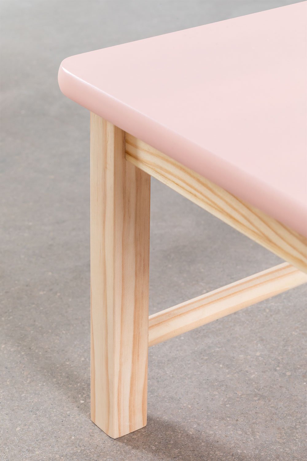 Set tavolo e sedia in legno Dakota Kids, immagine della galleria 10