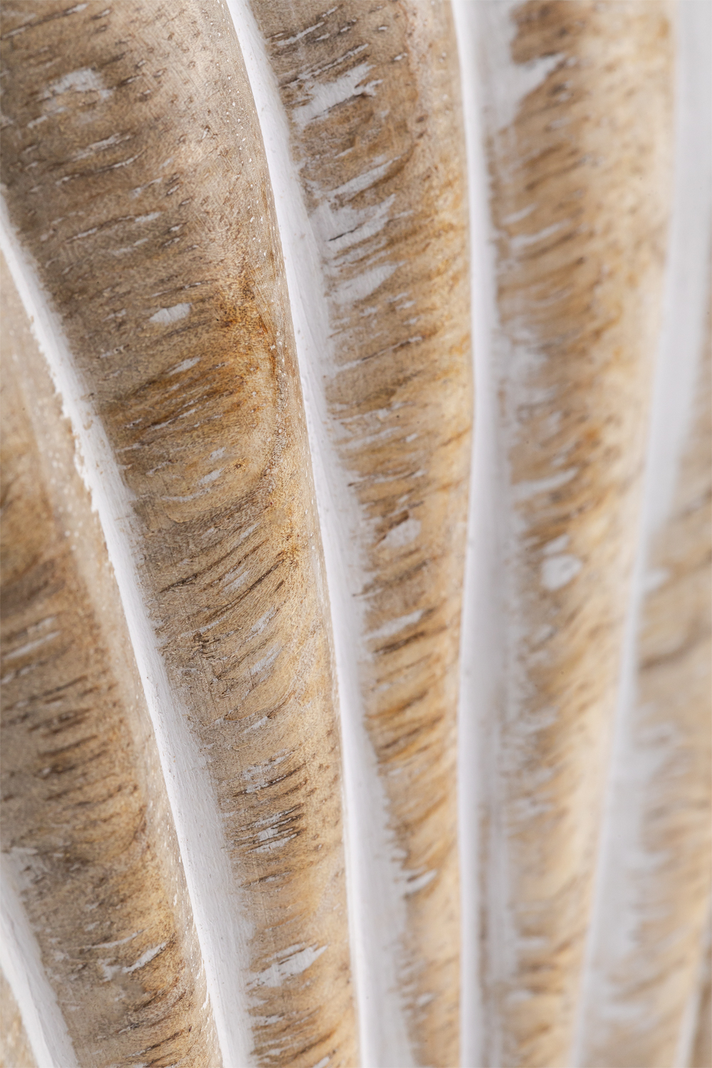 Vasetto Decorativo In Legno Di Paulownia Naturale - Creative Co-Op, 19x12,7 Cm