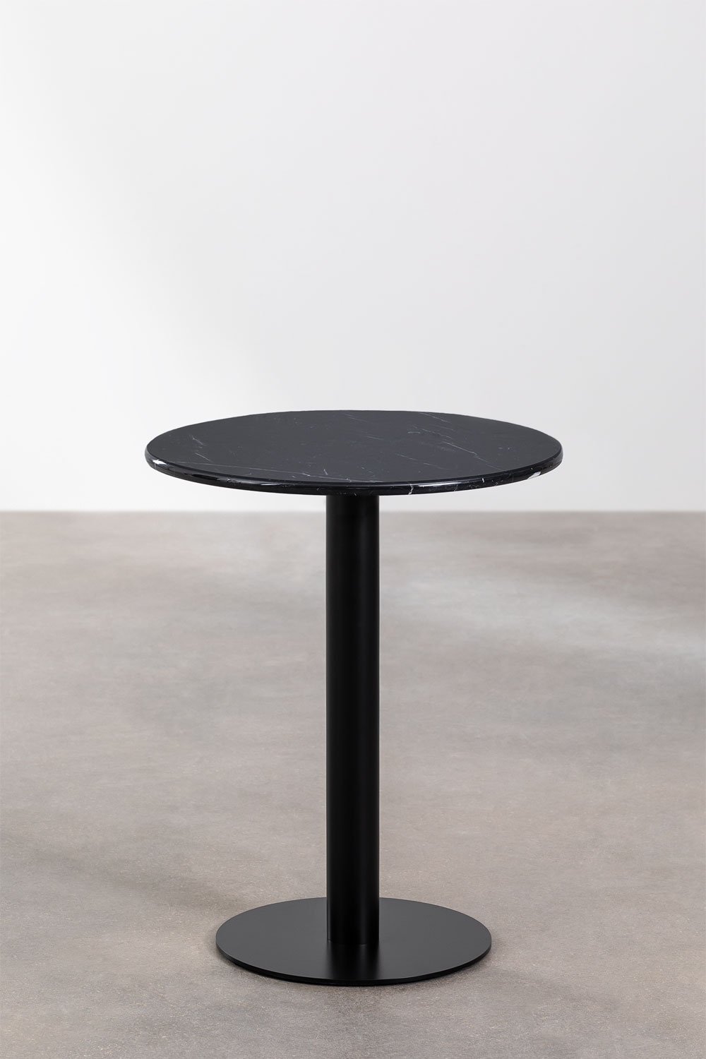 Tavolo da bar rotondo in marmo (Ø60 cm) Rocher, immagine della galleria 1
