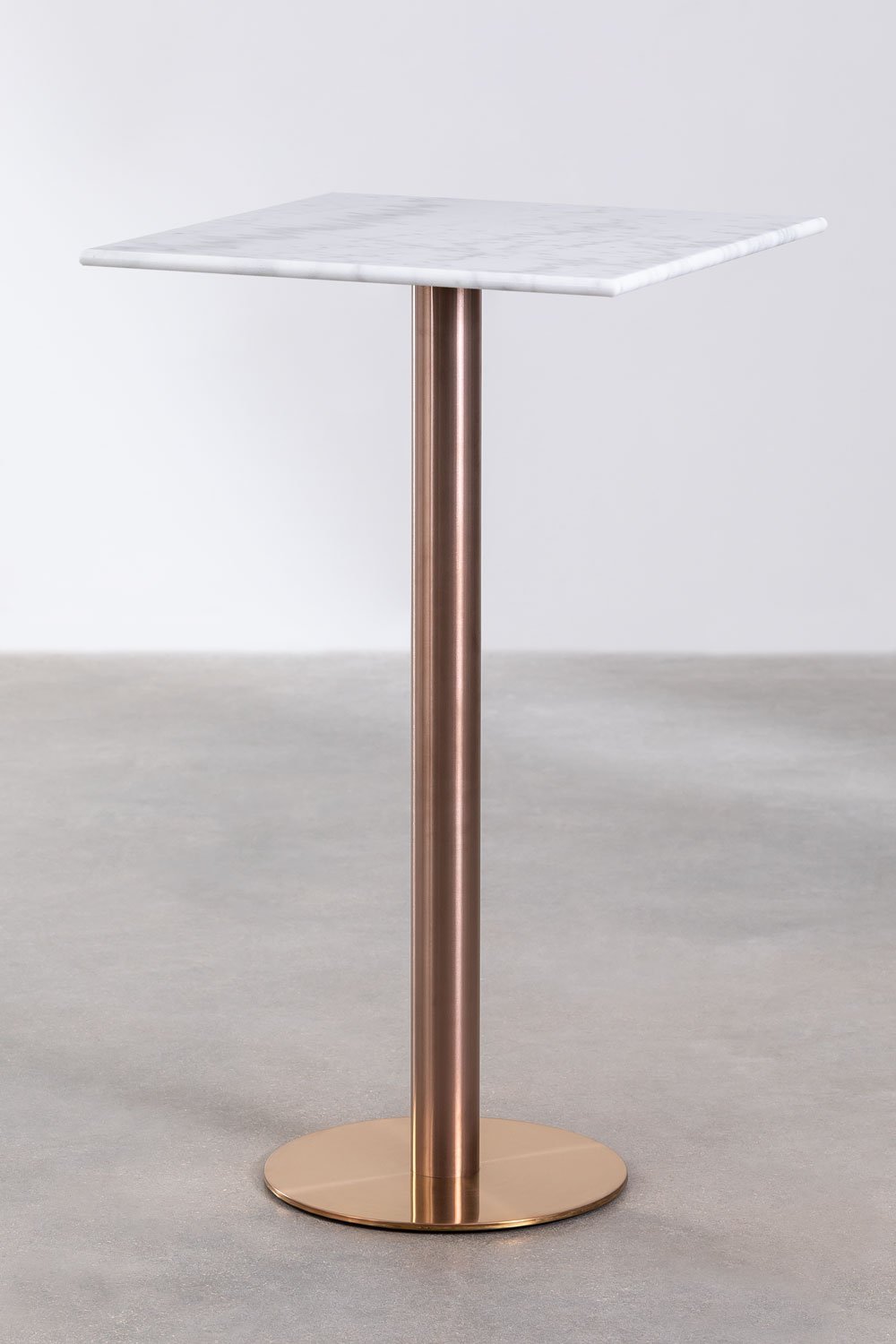 Tavolo Alto Quadrato da Bar in Marmo (60x60 cm) Cosmopolitan, immagine della galleria 1