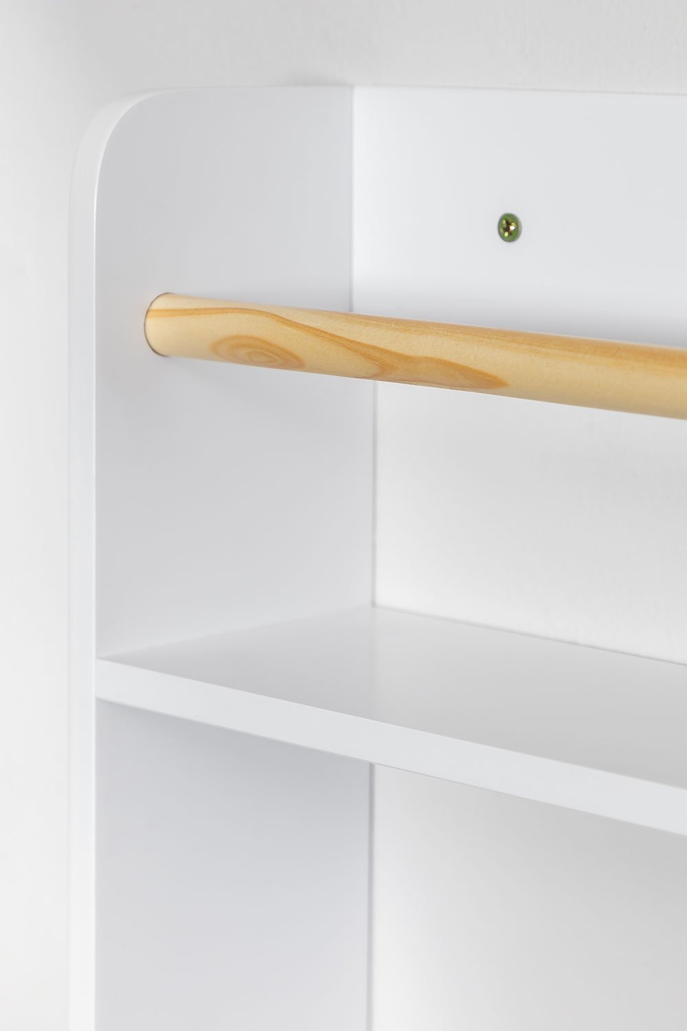 Mensola da parete in MDF e legno di pino Tom Kids, immagine della galleria 4