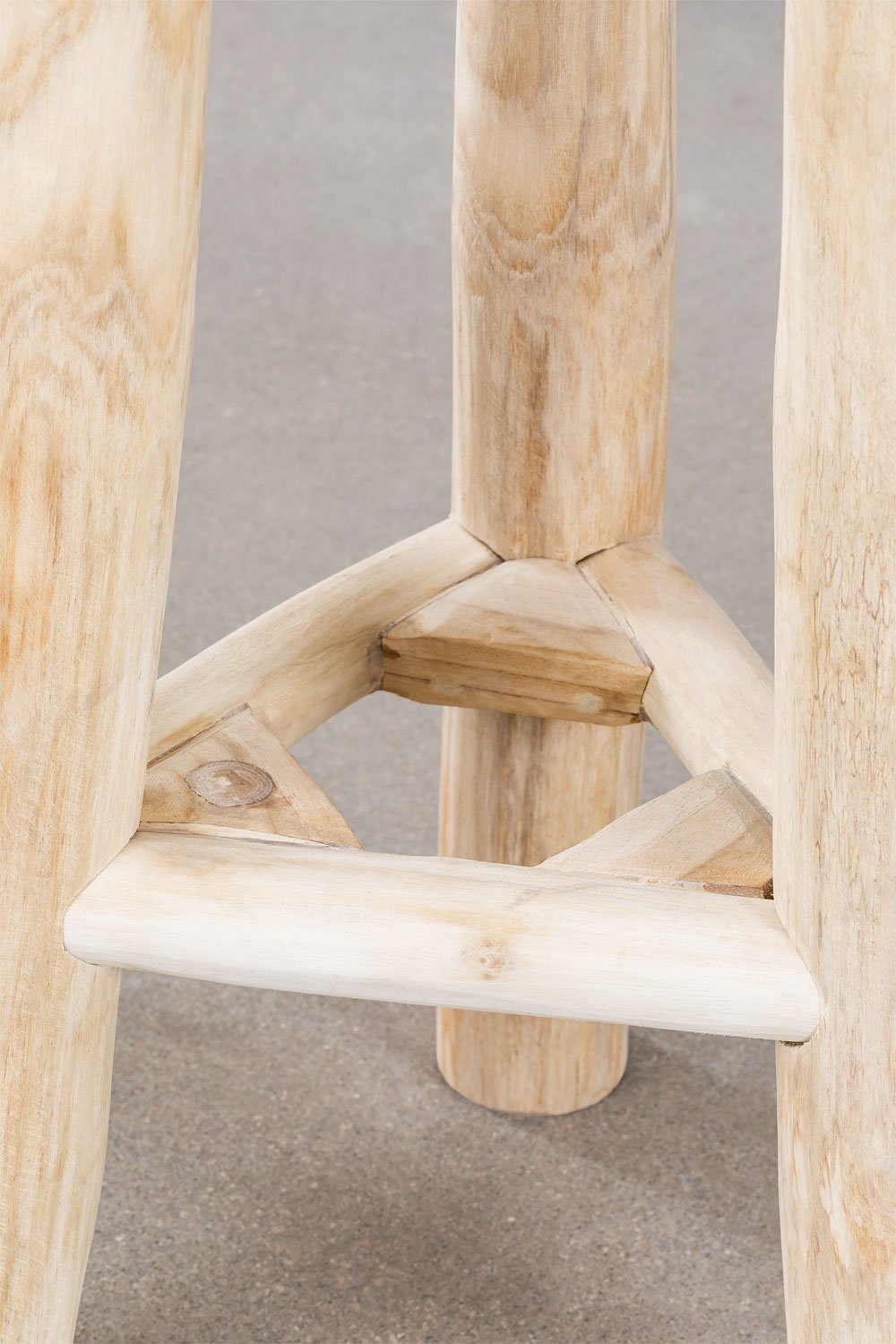 Sgabello alto in legno (65 cm) Narel - SKLUM
