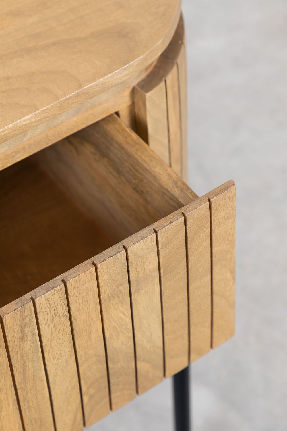 Comodino Analis in legno di mango              , immagine della galleria 4