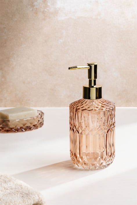 Dispenser di sapone in vetro Ovie