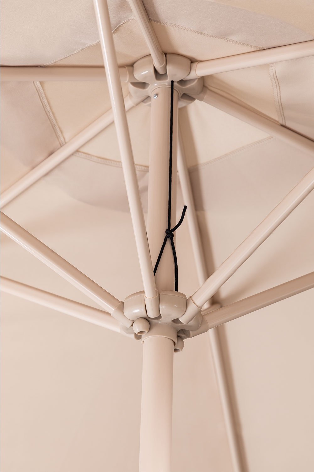 Ombrellone Ø235 cm in tessuto e alluminio Jaden, immagine della galleria 5