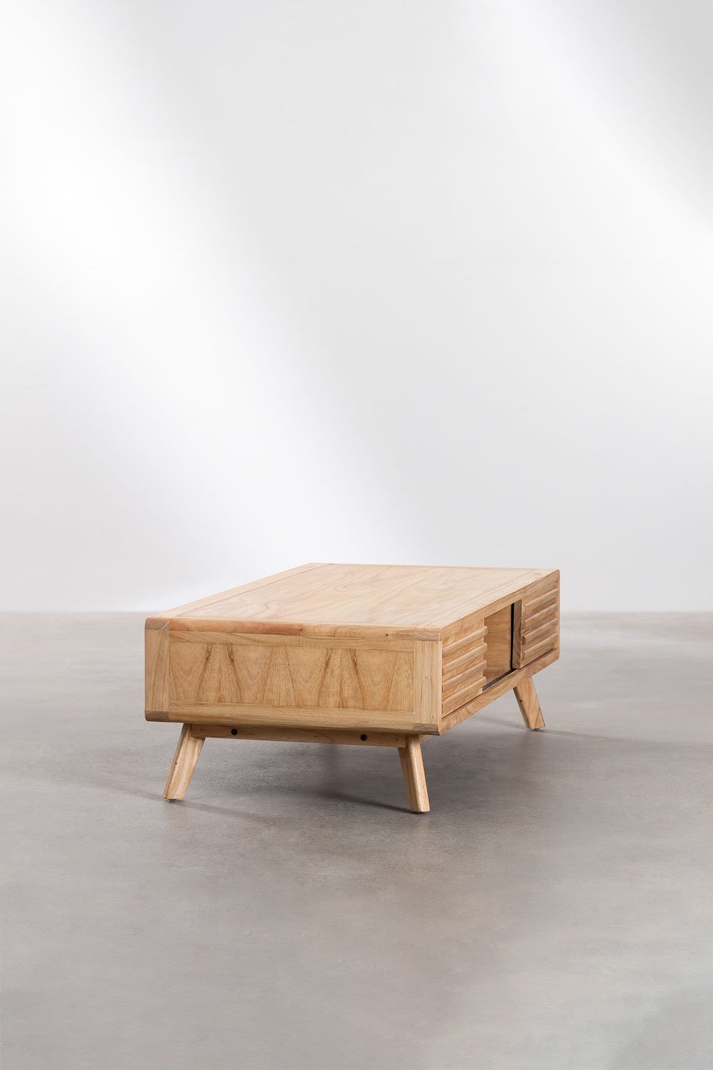 Tavolino rettangolare in legno Deleyna, immagine della galleria 3