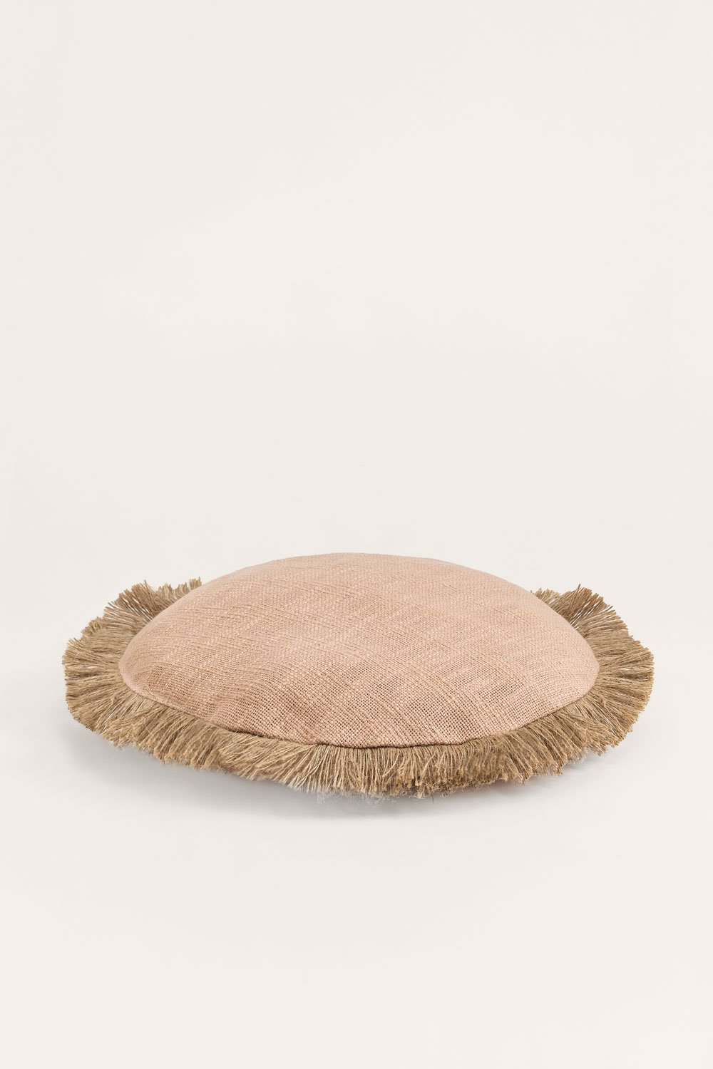 Cuscino rotondo in cotone (Ø40 cm) Paraiba, immagine della galleria 2