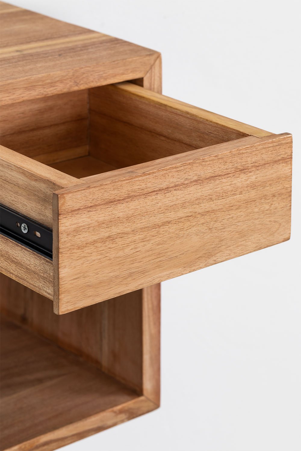 Comodino sospeso in legno Gyda, immagine della galleria 4