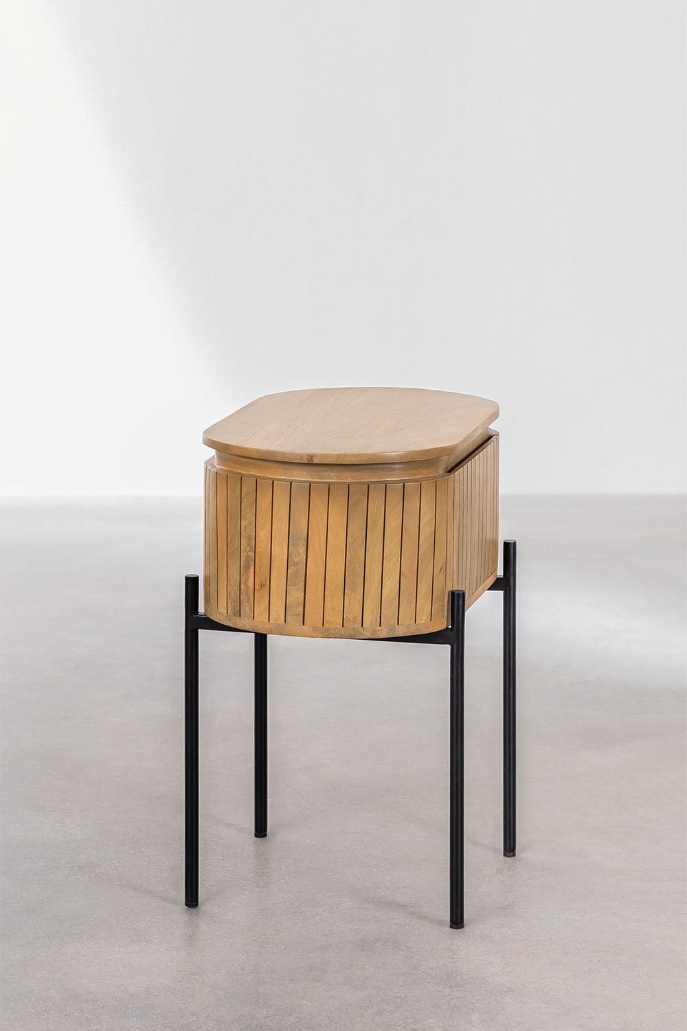 Comodino Analis in legno di mango              , immagine della galleria 3