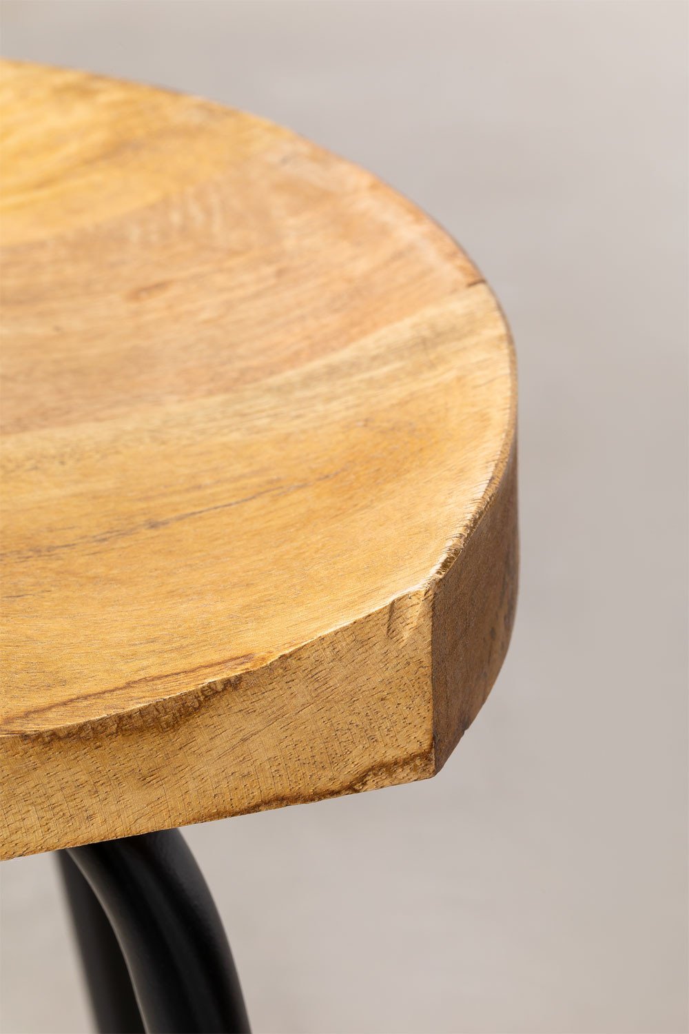 Sgabello alto 75 cm in legno Darcko, immagine della galleria 5