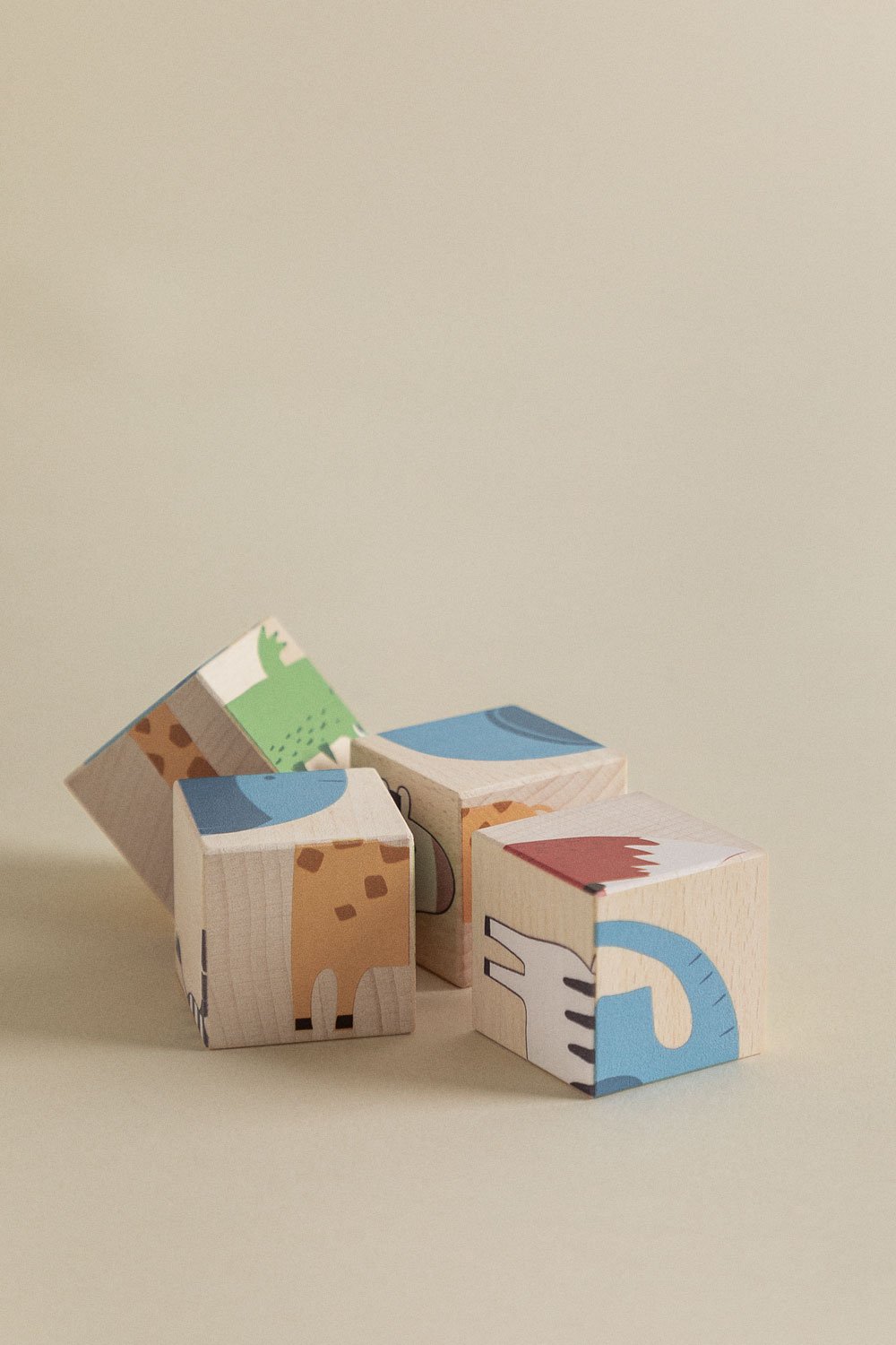 Puzzle in legno da 4 pezzi Lopart Kids - SKLUM
