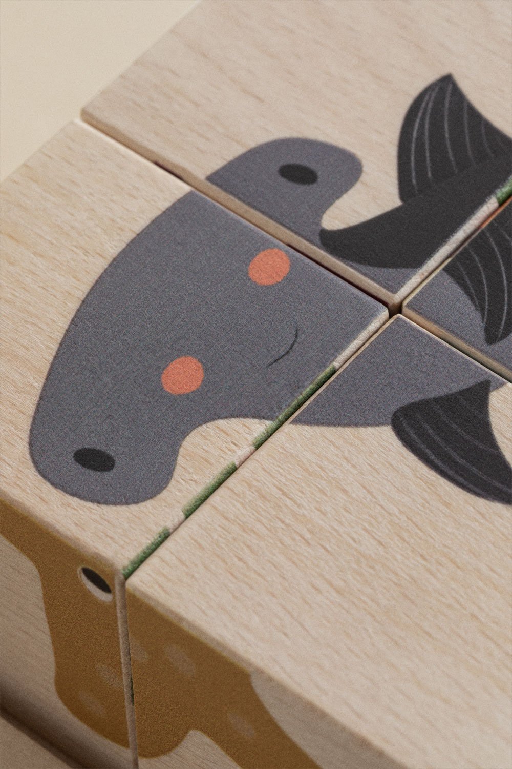 Puzzle in legno a 4 pezzi Lopart Kids, immagine della galleria 5