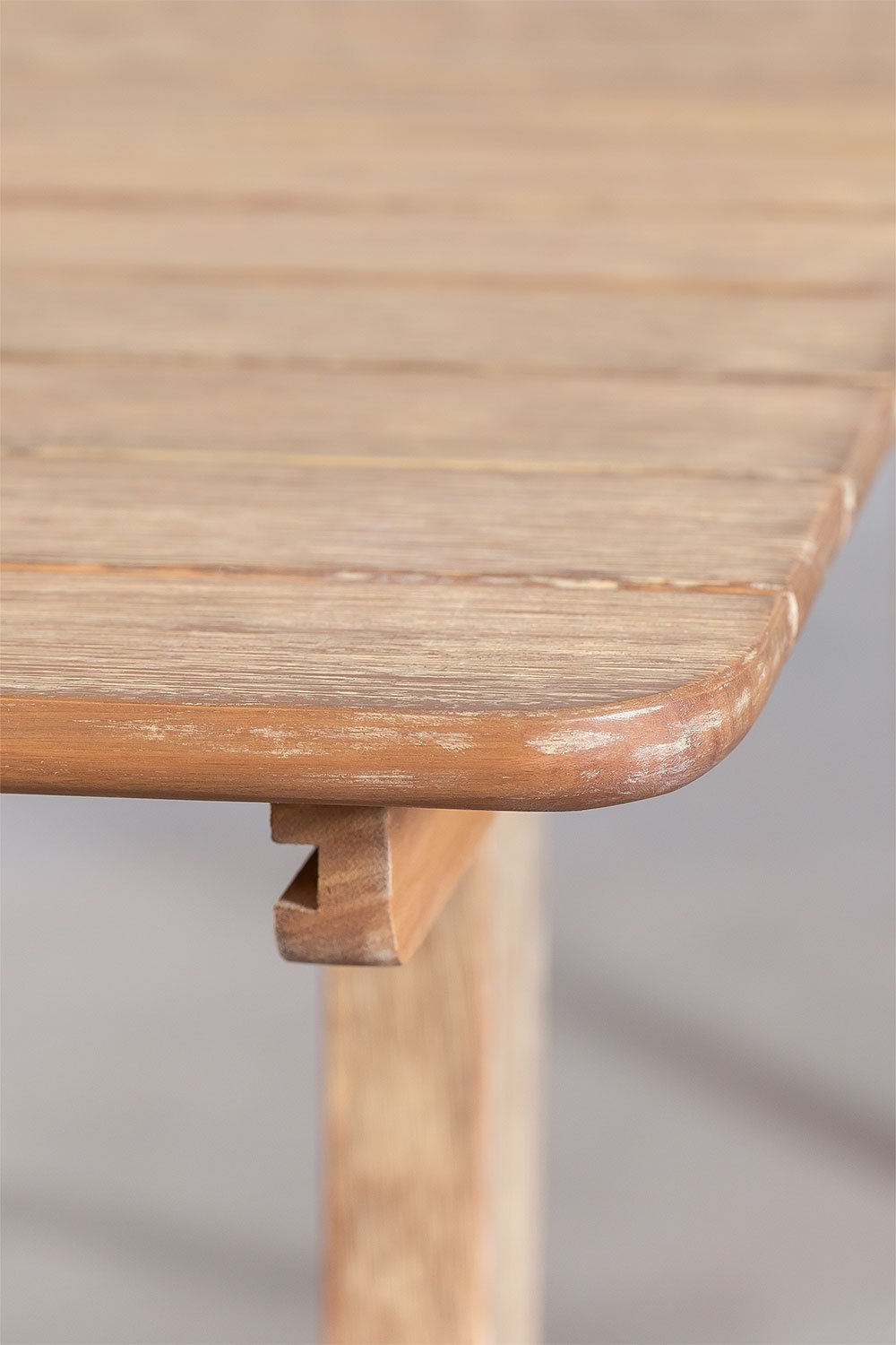 Set tavolo allungabile in legno (150-200x90 cm) Naele e 6 sedie da pranzo  Barker - SKLUM