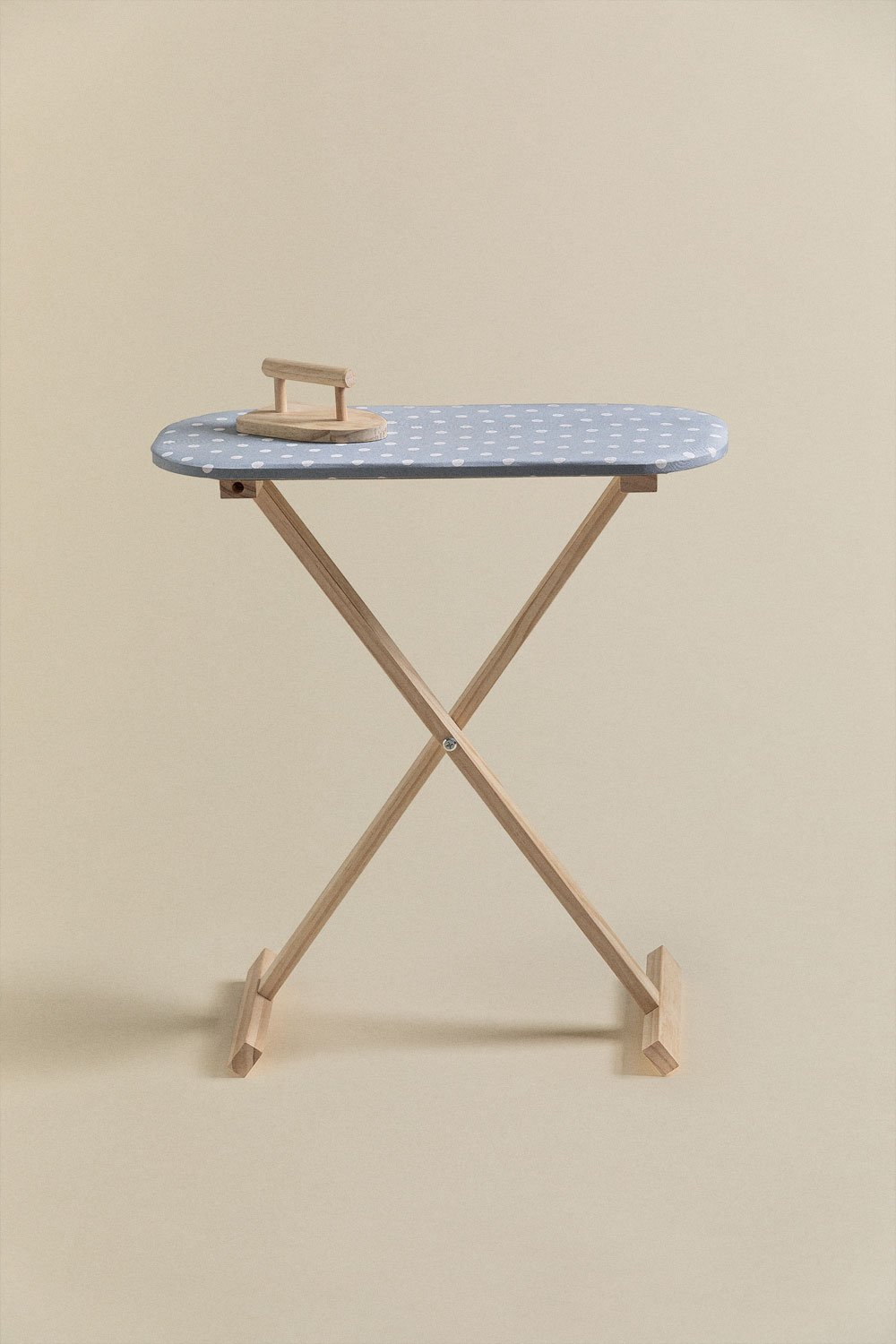 Asse Da Stiro Mobile Con 3 Cassetti - Legno Nobilitato, Rotelle E Mollettone - Dimensioni 89x44x57 Cm - Foto 7