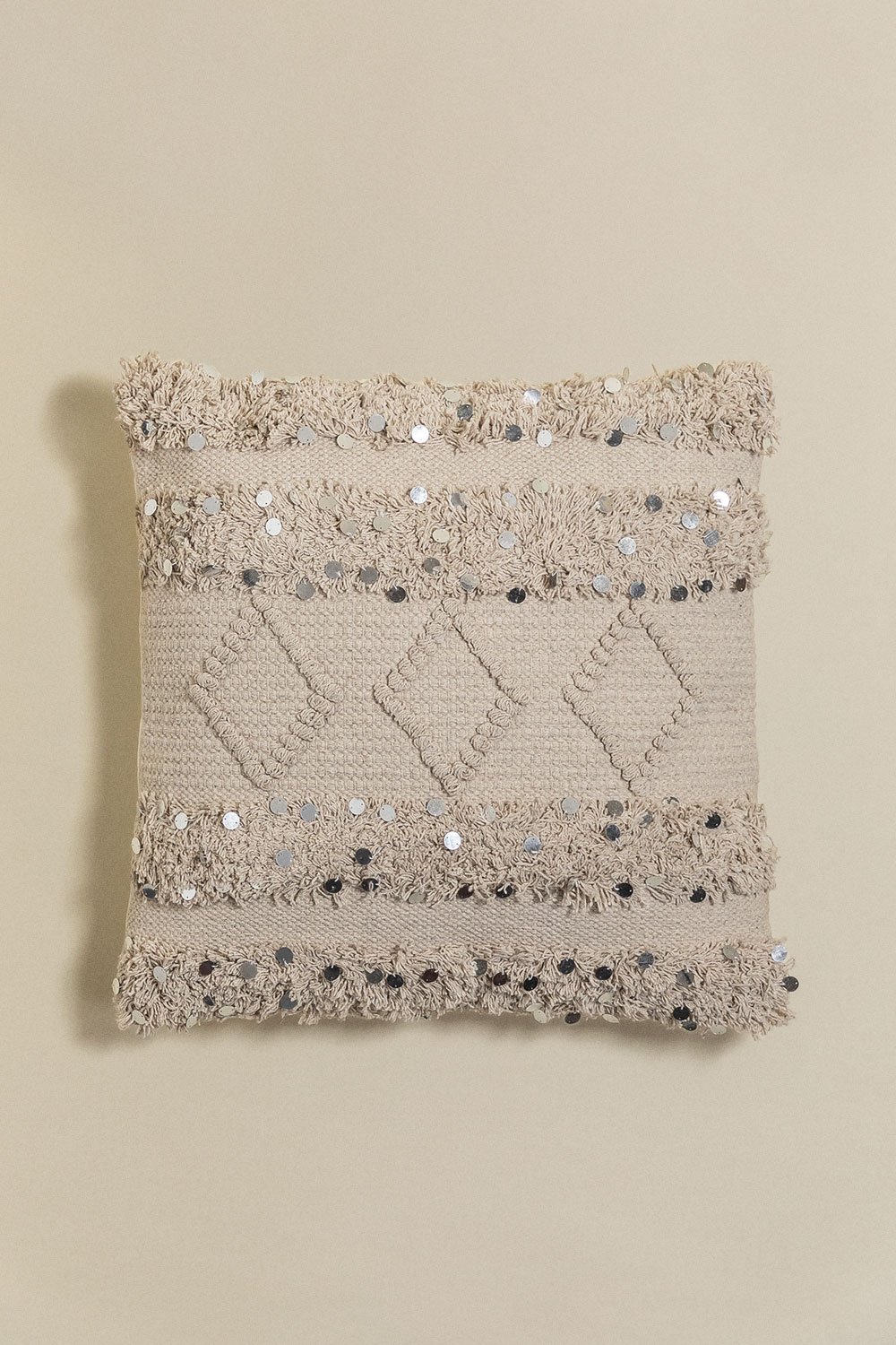 Cuscino Quadrato in Cotone (50x50cm) Godu, immagine della galleria 1