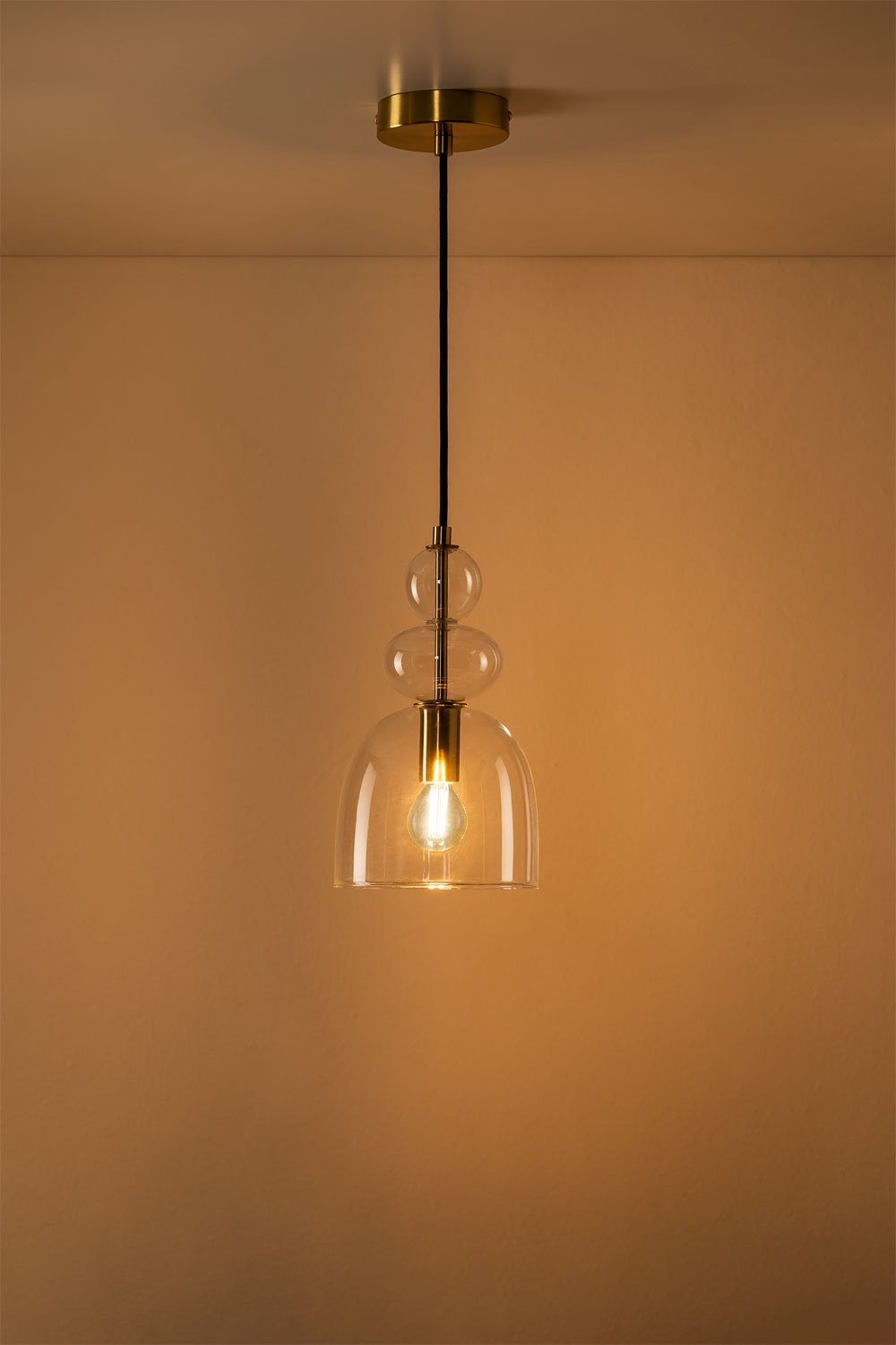 Lampada a sospensione da soffitto in cristallo Bezany, immagine della galleria 3