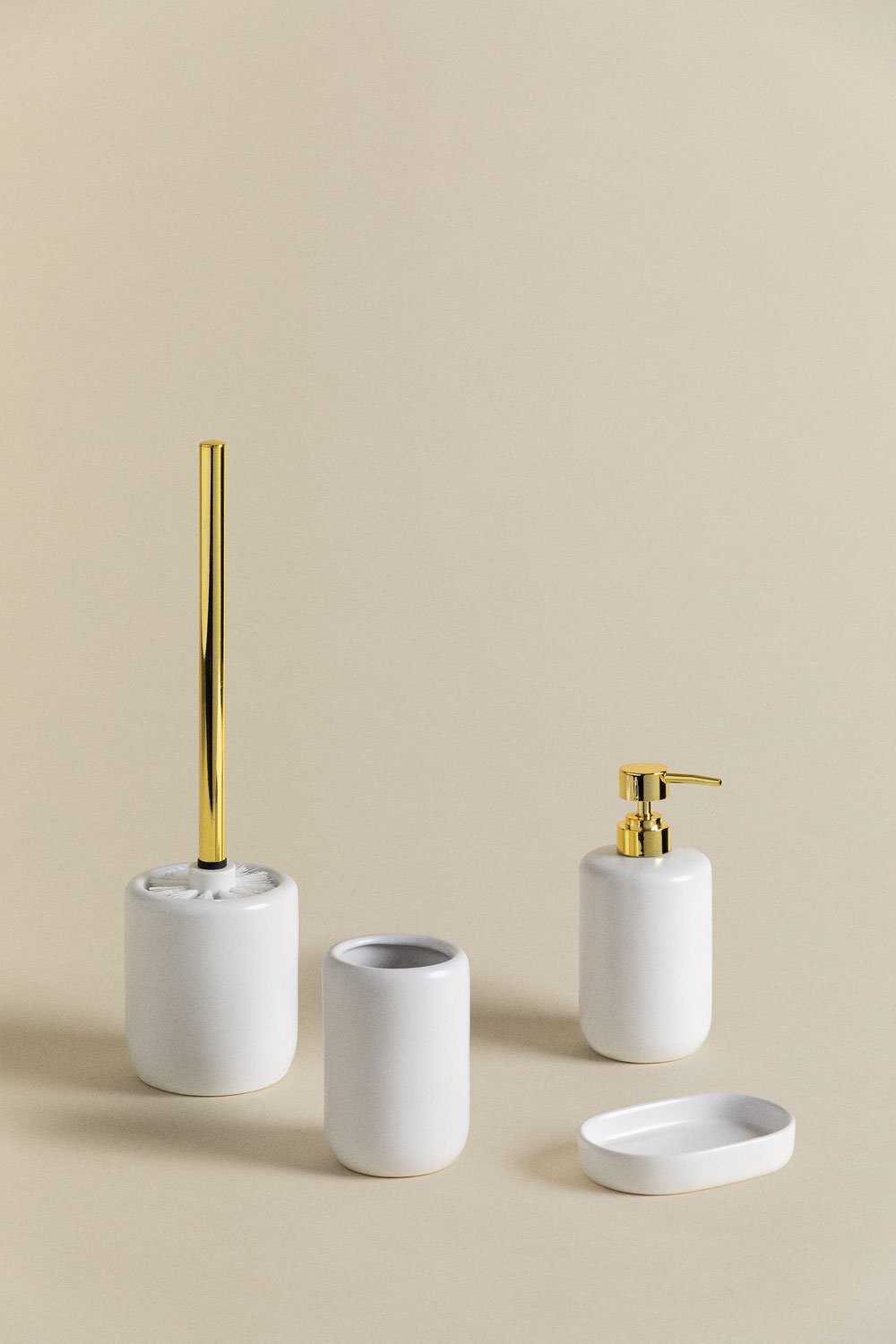 Set da bagno in ceramica Pierk - SKLUM