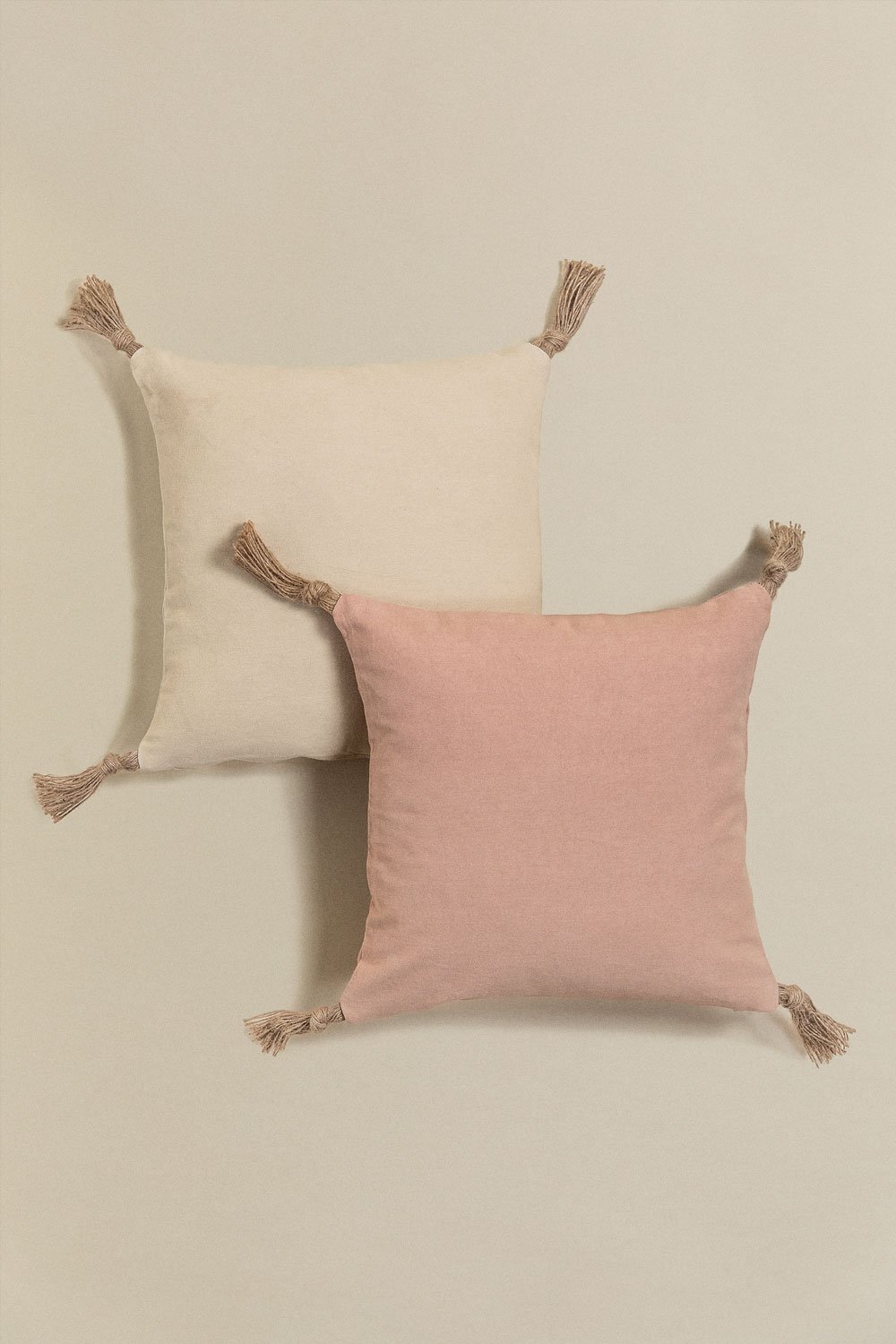 Cuscino quadrato in cotone (45x45 cm) Almiz, immagine della galleria 10