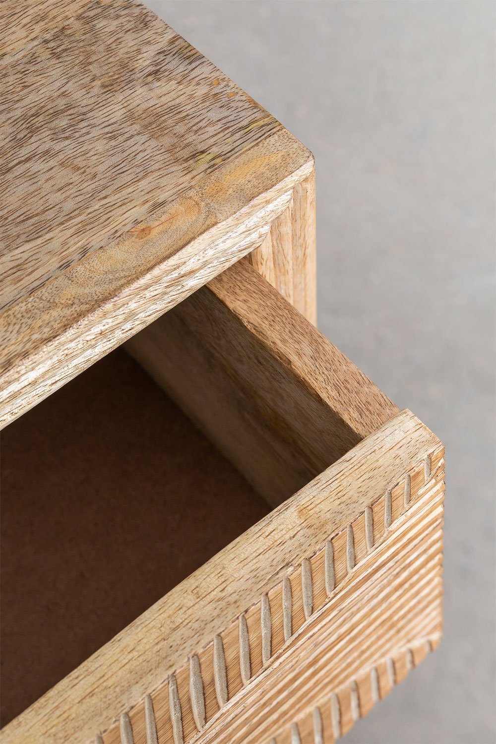 Comodino Marani in legno di mango    , immagine della galleria 3