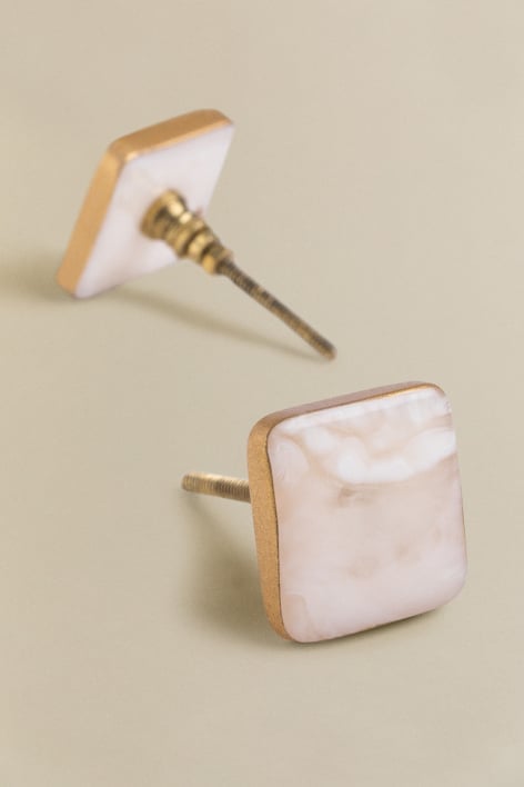 Set di 2 pomelli Dinka