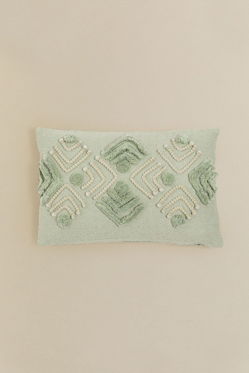 Cuscino ricamato in cotone (30x45 cm) Efra, immagine della galleria 1
