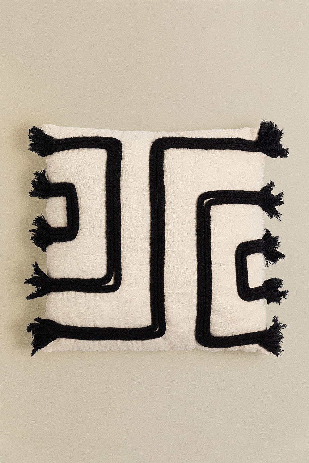 Cuscino quadrato in cotone (45x45 cm) Darcy , immagine della galleria 1