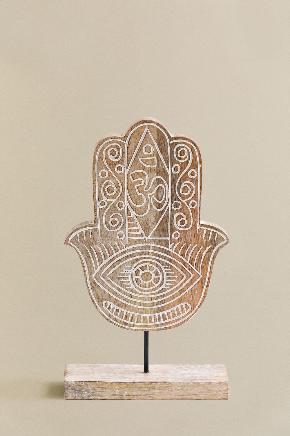 Figura decorativa in legno di mango Tilkara   , immagine della galleria 3