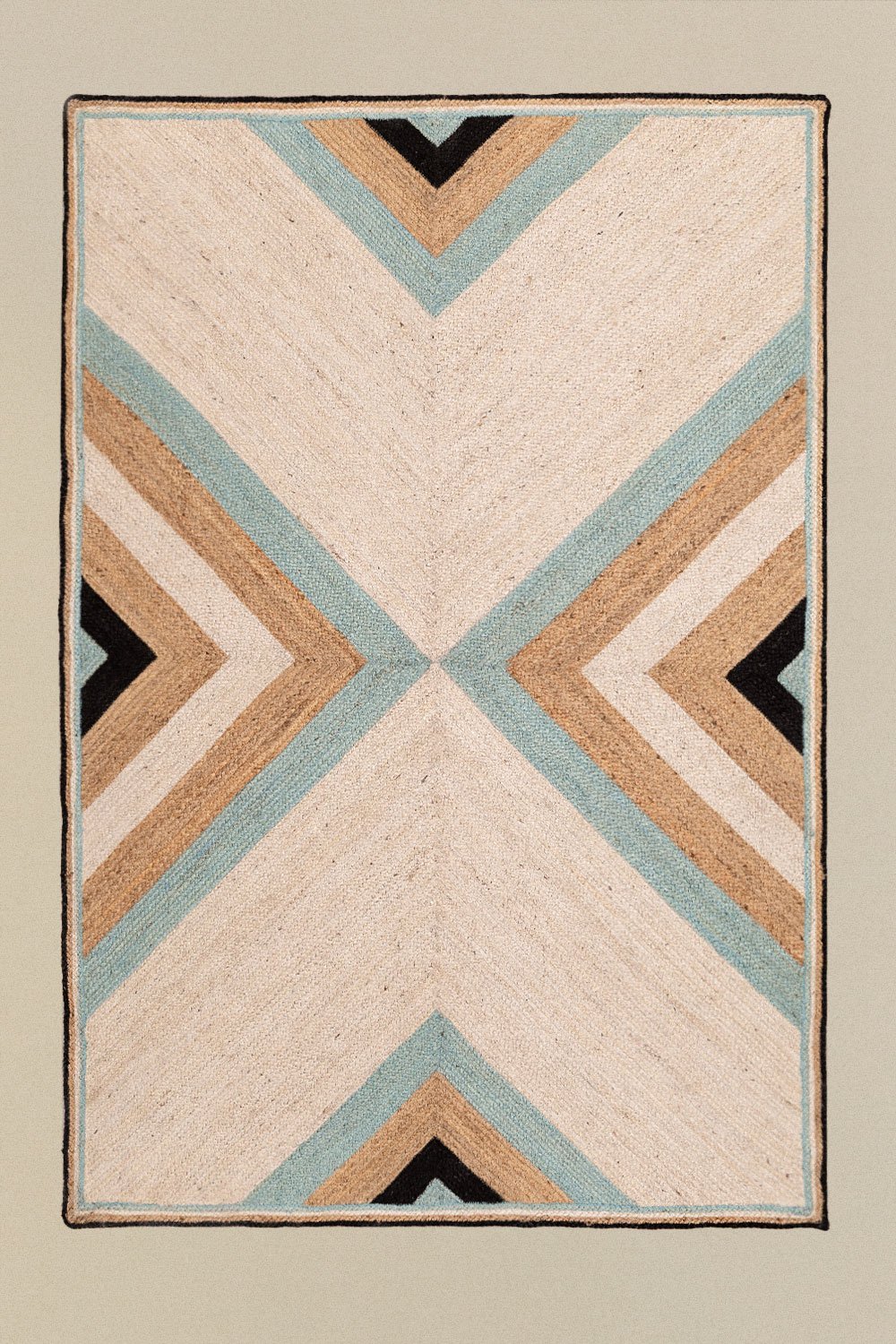 Tappeto in juta naturale (246x160 cm) Saina, immagine della galleria 1