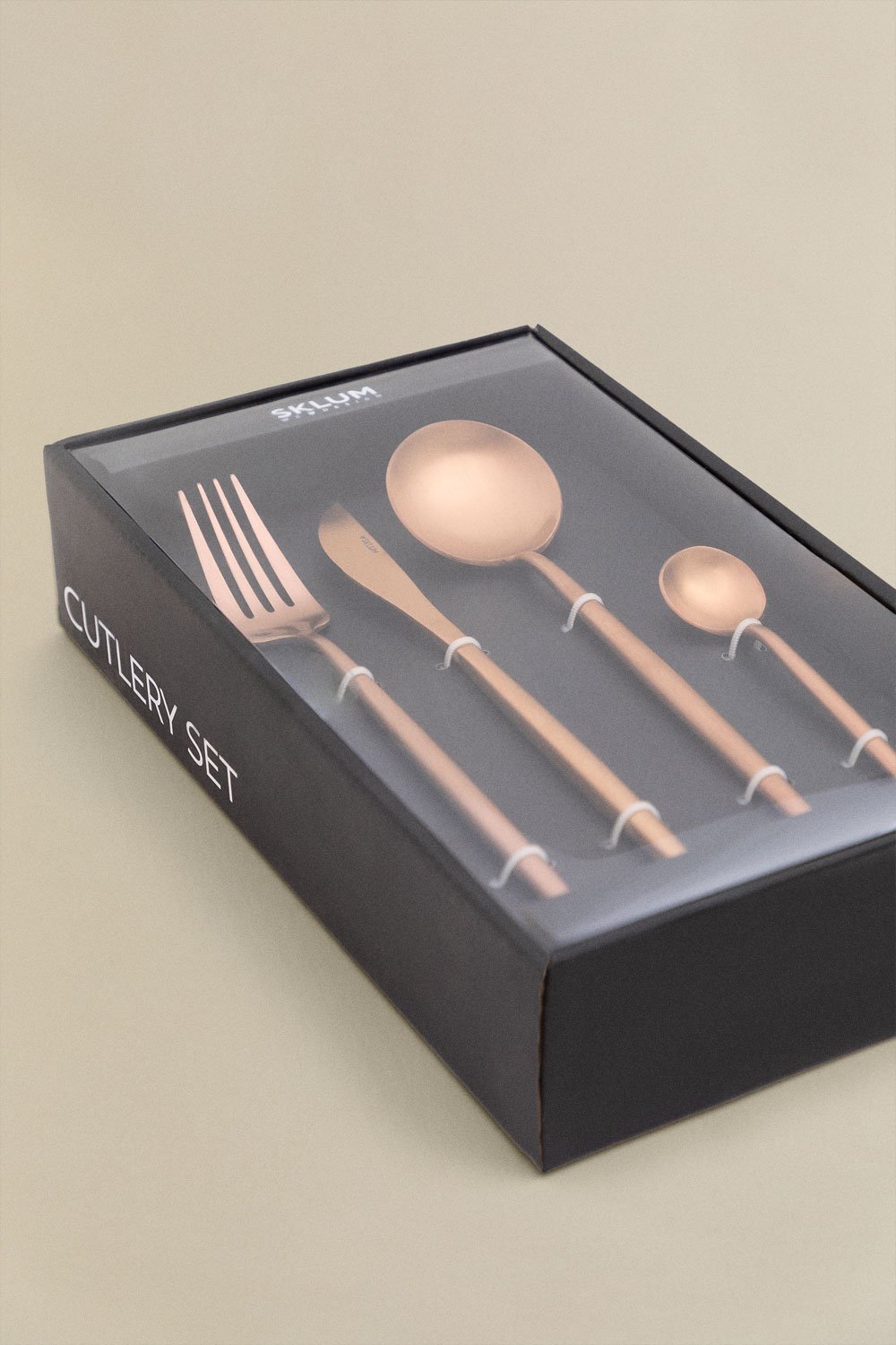 Set di posate Noya metalizzato opaco 16 pz, immagine della galleria 6