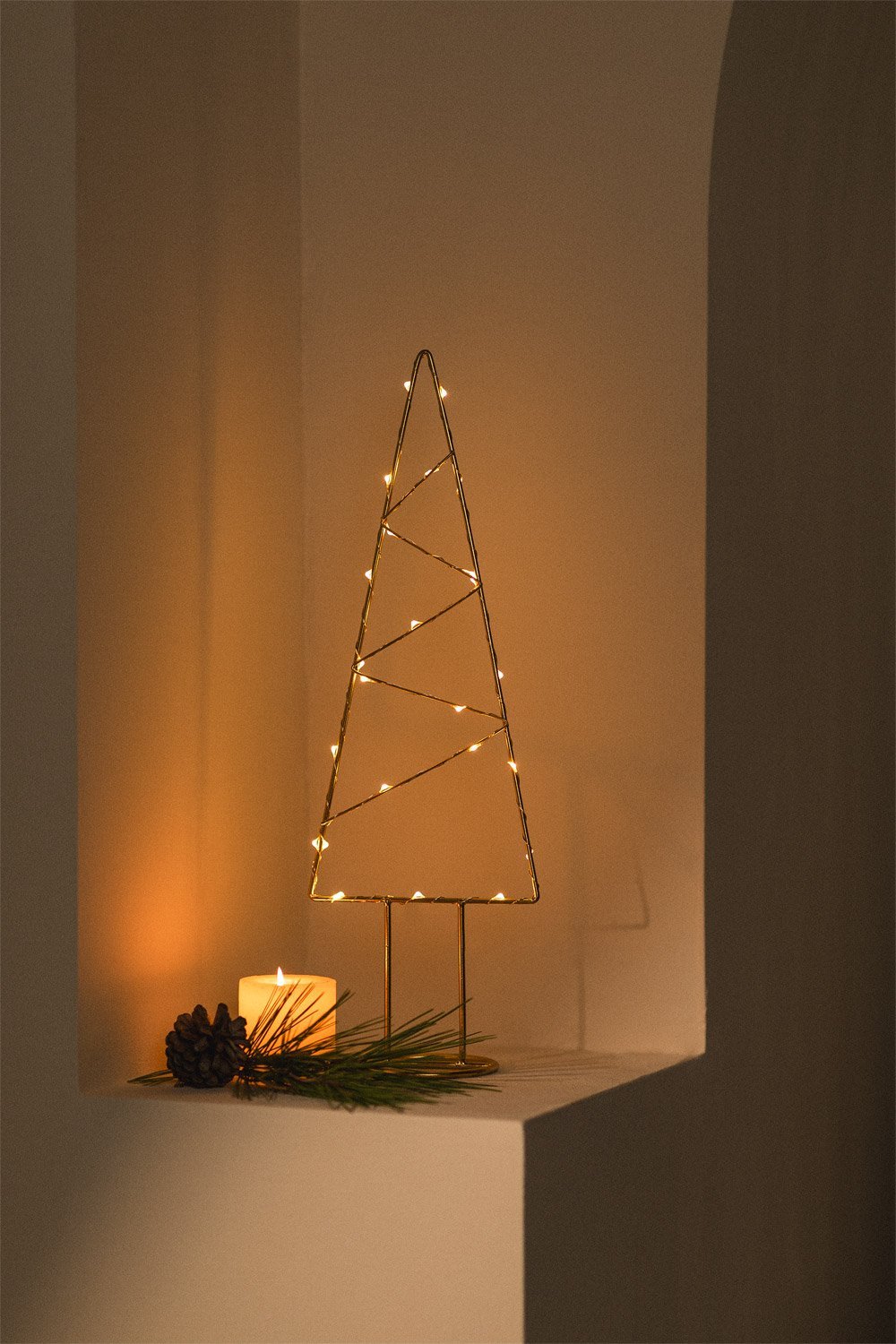 Albero di Natale con luci LED Gazpie, immagine della galleria 1